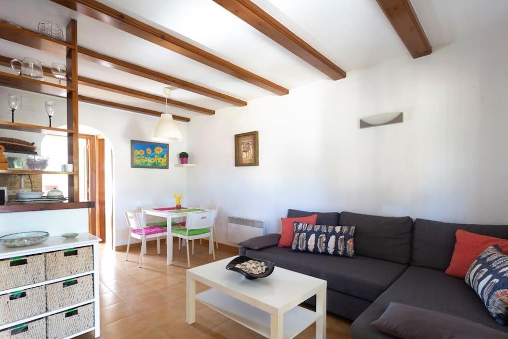 Апартаменты Casa En Denia Con Piscina Y Jardin Экстерьер фото